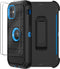 iPhone 11 Case with Belt Clip Holster, 2 x Screen Protector, Military Grade Heavy Duty Shockproof Dust-Proof Cover