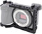 NICEYRIG Cage for Sony Alpha A6700 Mirrorless Camera with QD Hole, NATO Rails & Cold Shoe Mounts