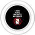 Funny Anti Mayonnaise Design Idea I Trust People Who Hates Mayonnaise Hater PopSockets MagSafe PopGrip for iPhone