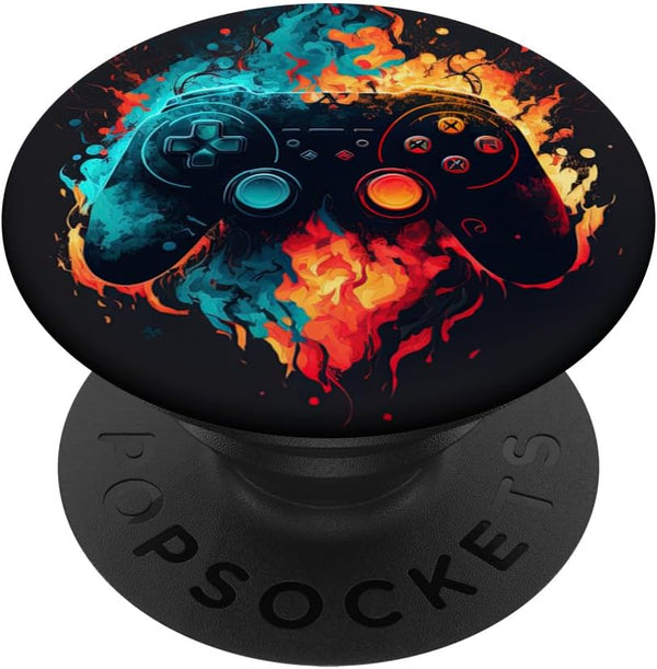 Video Gaming Controller PopSockets Standard PopGrip for Funny Cool Teen Boy Girl