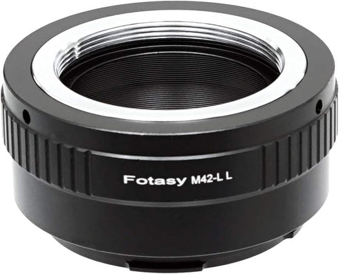 Fotasy Adjustable M42 Lens to L Mount Adapter, 42mm Screw Mount Lens S
