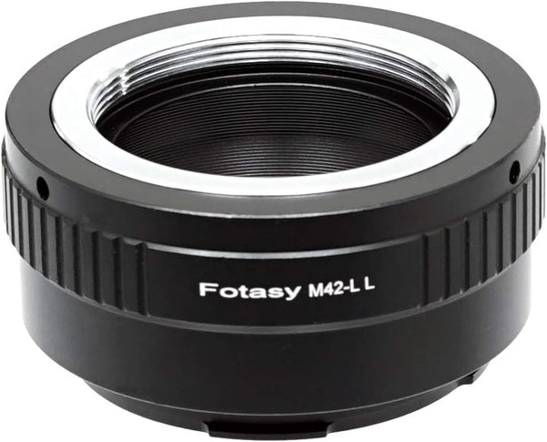 Fotasy Adjustable M42 Lens to L Mount Adapter, 42mm Screw Mount Lens S