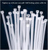 Generic 100 11 pieces of nylon zip ties, double-sided toothed, with a tensile strength of pounds, adjustable