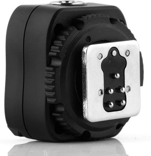 Pixel e-TTL Flash Hot Shoe Adapter with Extra PC Sync Port for Canon DSLRs & Flashguns