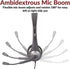 Cyber Acoustics AC-204 Stereo Headset, 3.5mm with Y-Adapter for Home & K12 Classroom Education.