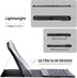 Skull Roses Keyboard Case for Kindle Fire HD 10 and Fire HD 10 Plus Tablet, 11th Generation 2021 Release, Slim Stand