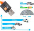 USB WiFi Adapter, AC600 Mbps Dual Band Wireless USB Mini Network Adapter for Laptop/Desktop/PC, Supports Windows