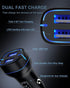 Phone Car Charger, Dual Port Cigarette Lighter Adapter + 2Pack-3FT Lightning Cables for Fast Charging iPhone 14 13