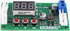 DONGKER Fan Temperature Controller Module, DC 12V 24V 48V 4-Wire PWM Driver Module for PC Fan/Alarm