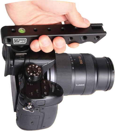 VidPro 10lbs Shoe Mount Top Handle for DSLR & Mirrorless Cameras, Capacity