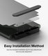 Ringke Privacy Dual Easy Wing for Samsung Galaxy S23 Ultra, Anti-Spy Screen Protector with Easy Application Kit