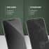 Magglass iPhone 13 PRO Blue Light Blocking Tempered Glass Screen Protector - Reduces Eye Fatigue with Anti-Blue Light