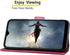 SUANPOT Samsung Galaxy A32 5G RFID Blocking Leather Wallet Case, Shockproof Cover for Women Men
