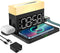 YTFGGY Wireless Charger, 3 in 1 Wireless Charging Station with Alarm Clock, Night Light, 18W Fast Charger for iPhone