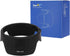 24-105mm f3.5-5.6 EW-83M Haoge Bayonet Lens Hood for Canon EF is STM Lens Replaces Canon