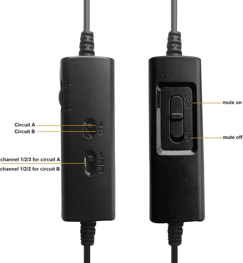 TelPal Binaural Headset: Noise Cancelling, 4-Pin RJ9, Hands-Free for Call Centers, Ideal for Counseling & Hospitals.