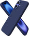 ORNARTO Compatible with iPhone 16 Case 6.1", Slim Liquid Silicone 3 Layers Full