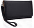 Kroo Clutch Wallet for Smartphones, Black, Fits up to 6-Inch