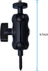 Kuiming 360 2 Packs Adjustable Trail Camera Tree Mount: Game Camera Outdoor Mounting Bracket Holder with Double Swivel