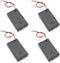 E-outstanding 4PCS AAA Battery Case Holder, 3 Slots x 1.5V with ON/Off Switch and Wire Leads