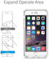 Cell Phone Ring Holder Stand Transparent Finger Grip Loop 360 Degree Rotation (2 Silver 2 Black)