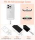 1, 1, 2, MoKo Phone Chain Crossbody, Metal Cell Phone Lanyard, Universal Phone Lanyard Strap for iPhone, Samsung, Most
