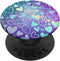 Rainbow Modern Hearts Teal Purple Polygon PopSockets Standard PopGrip
