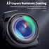 Multi-Coated 58mm UV Filter by JJC for Canon EOS Rebel T7 T6 T8i T7i SL3 4000D 2000D with EF-S 18-55mm Kit Lens &