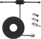 AEDIKO FM Radio Antenna Adhesive Mounting FM Radio FM Dipole Antenna for Stereo