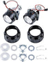 H1 2.5 inch Astra Depot Bi-Xenon Front Lamp Projector Lens Compatible With Lights Retrofit, Custom Conversion