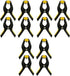12 Pcs Screen Repair Clip Tools, Phone Fixing Clamp, LCD Screen Clamps, Phone Repair Kit for Cell Phones