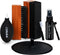 Complete 7-in-1 Vinyl Record Cleaning Kit - Vinyl Record Cleaner Solution, Velvet Brush, Microfiber Brush, Stylus