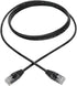 Tripp Lite Cat6a 10G Ethernet Cable - Snagless Molded Slim UTP Network Patch Cable (RJ45 M/M), Black, 6 ft.