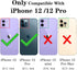HNHYGETE for iPhone 12 Case, iPhone 12 Pro Case with Screen Protector: (Heavy Duty) Military Grade 360° Rotatable Kickstand Shockproof Protective Cases for iPhone 12 Case (Rose gold)
