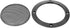 X AUTOHAUX 2pcs 4 Inches Metal Glossy Audio Speaker Cover Mesh Subwoofer Grill Horn Guard Decorative Circle Grille