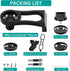 Out Front Mount for Garmin Bike Computer, Road Mountain Cycling GPS Combo Extended (Fixed Version/Black)