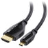 Cable Matters High-Speed 4K@60Hz Micro HDMI to HDMI Cable - 10ft, Ideal