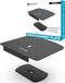 ULTRARM Steel Monitor Mount Reinforcement Plate for Thin Glass & Other Fragile Tabletop