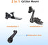 Epronic 360 7" 9" 10.26" Extended Arm CD Slot Mount for CarPlay Screen Adjustable Rotating Universal Head Compatible