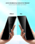 Samsung Galaxy S24 Ultra Privacy Screen Protector - Tempered Glass with Camera Lens Protector, Anti-Spy, Fingerprint
