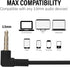 Maeline Bulk Earbuds Headphones with Microphone, Noise Isolating Wired Earphones, Heavy Bass Stereo, 40 Pack,