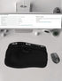 EiiJugaloo MK570/MK550 Portable Keyboard Case Shockproof Waterproof Dustproof Keyboard and Mouse Case Compatible