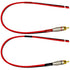 CESS-064-1f 2-Channel Speaker Cables to RCA Plugs Adapter (1 Foot)
