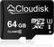 Cloudisk Micro SD Card 64GB Flash Memory Card Micro SDXC C10, A2, U3,