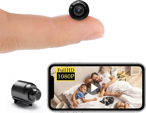 New Smallest Wireless WiFi Camera, HD1080P Security Camera, Portable Smart Home Baby Monitor with Video Recording Live