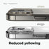 elago Hybrid Clear Case Compatible with iPhone 14 Pro - 6.1 Inch, Military Grade Drop Protection, Crystal Clear Full