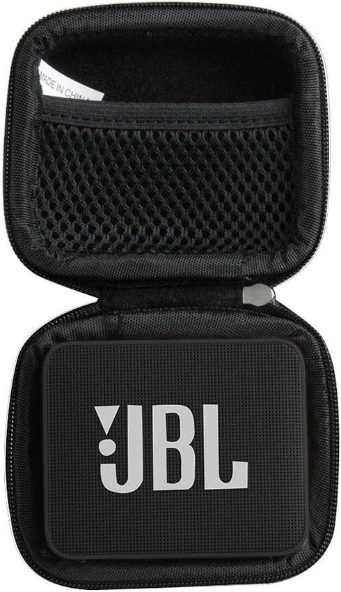 Hermitshell Travel Case for JBL GO2, Waterproof Ultra Portable Bluetooth Speaker (Black)