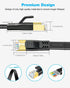 8 1.5ft 3ft 6ft 10ft 15ft 20ft 25ft 30ft 40ft 50ft 65ft 100ft 40Gbps RJ45 (1.5ft DDMALL CAT Ethernet Cable, Flat LAN