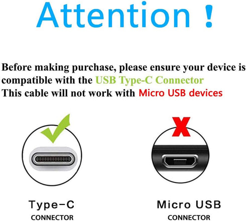 USB Charger Charging Cable for BlueParrott M300-XT/B450-XT/S650-XT Noise Cancelling Headset, 5 Feet