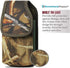 AH Military Grade Camo Cell Phone Holster for Men, Compatible with iPhone 12 Mini SE 5 5S 5C Samsung J1 J3 & More